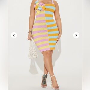 Women’s Striped Knit Dress